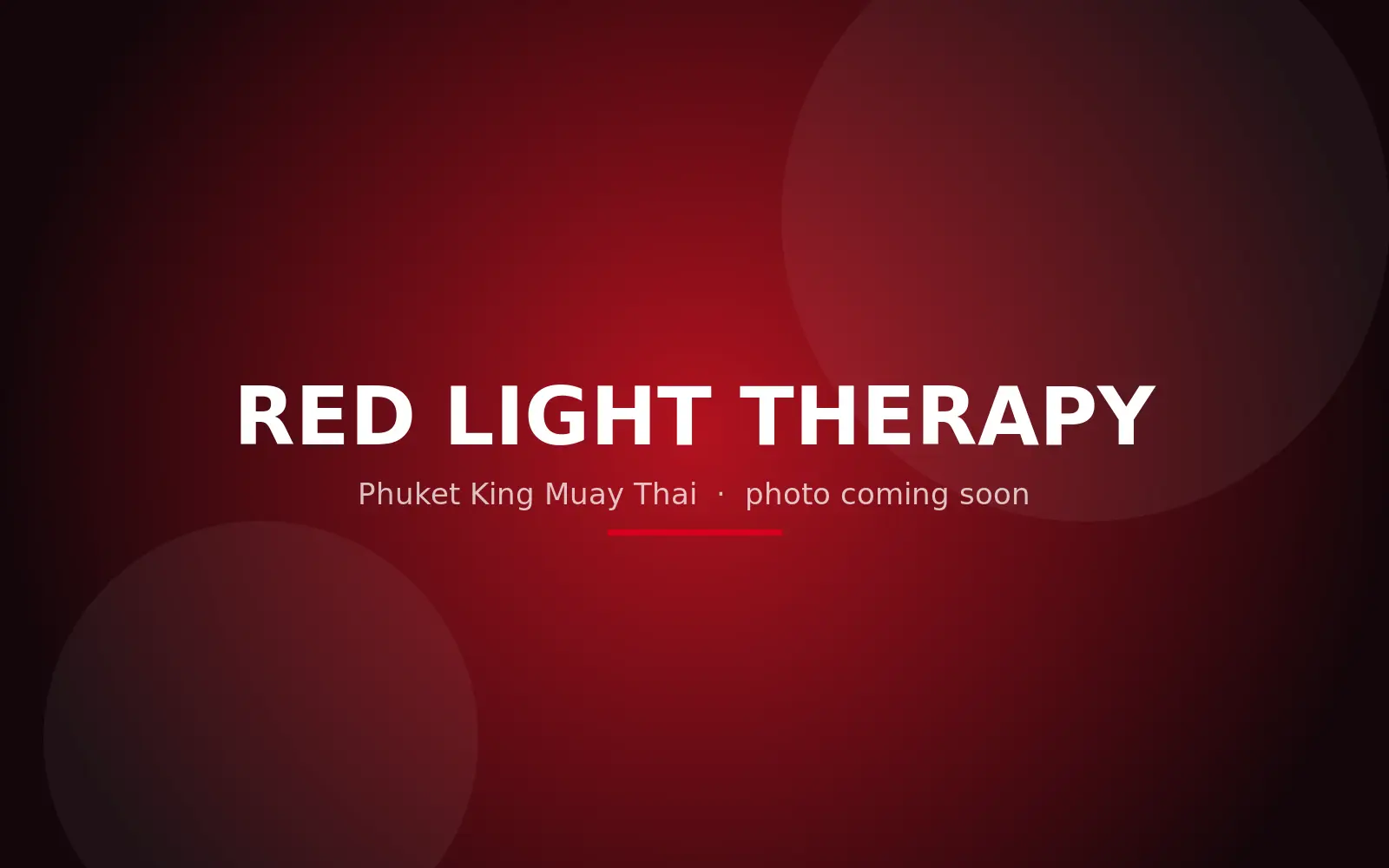 The red light therapy panel